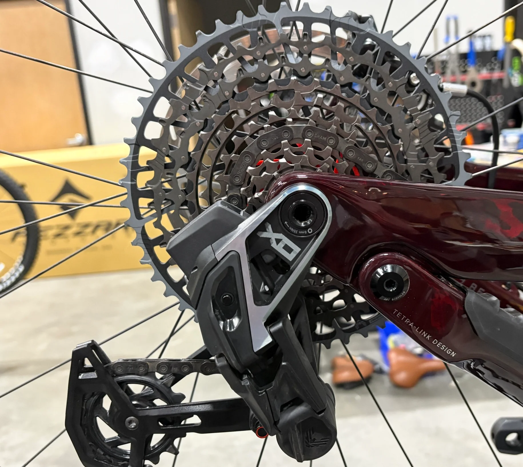 La Sal Peak 2.0 Pro Charcoal/Clear Red (Large)  Outlet o1223 - Image 4