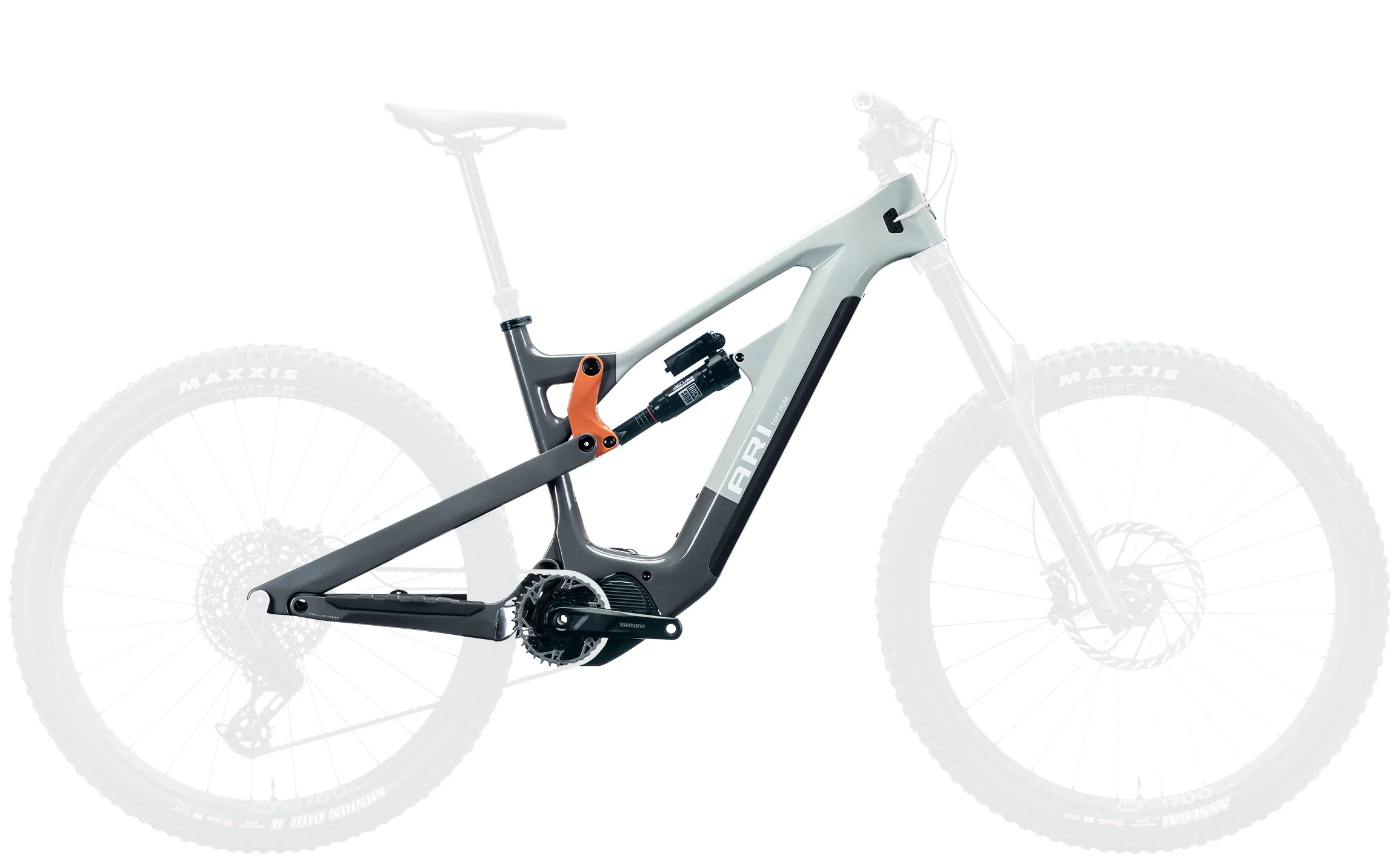 Timp Peak Frameset Smoke Grey/Ember (Large) Outlet